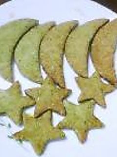 卵・牛乳なし♪菜の花胡麻クッキー-レシピのメイン写真