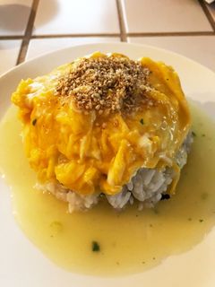 サッポロ一番塩ラーメン☆スープで天津飯-レシピのメイン写真