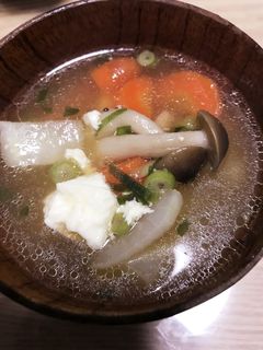 我が家のけんちん汁-レシピのメイン写真