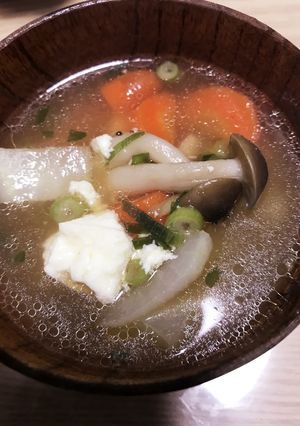 我が家のけんちん汁-レシピのメイン写真
