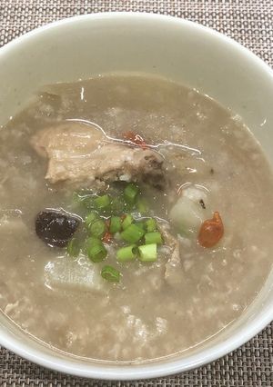 薬膳鶏がゆ-レシピのメイン写真