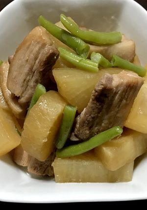 簡単♪豚バラと大根の煮物-レシピのメイン写真