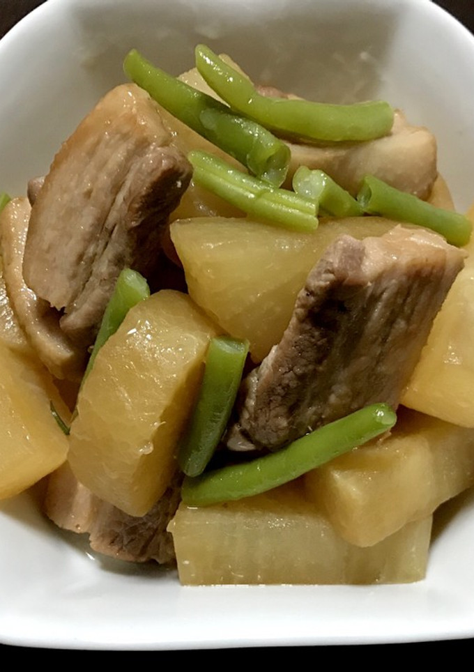 簡単♪豚バラと大根の煮物-レシピのメイン写真