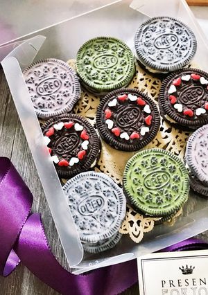 バレンタイン☆オレオのチョコバターサンド-レシピのメイン写真