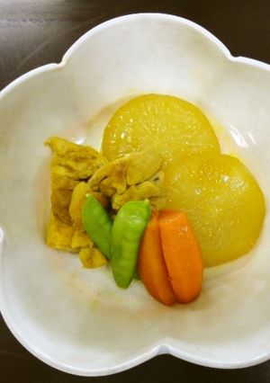 鶏肉と大根のカレー煮-レシピのメイン写真
