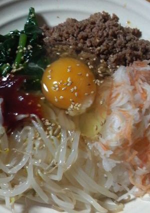 韓流!焼肉屋さんのビビンバ-レシピのメイン写真