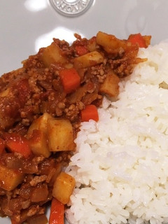 じゃがいもとひき肉のチリ-レシピのメイン写真