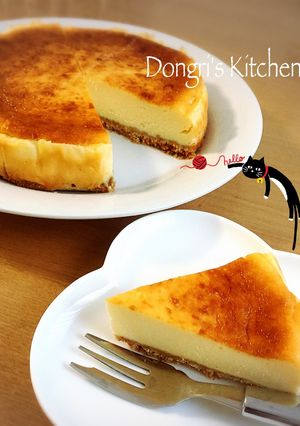 基本のベイクドチーズケーキ★簡単濃厚-レシピのメイン写真