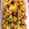 カレー入り炒り豆腐
