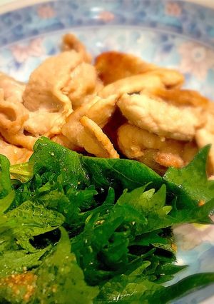 食べ出したら止まらない大葉のゴマ醤油和え-レシピのメイン写真