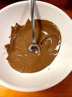 板チョコを溶かす!-レシピのメイン写真