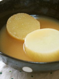 大根の白みそ煮♪白みそのコクが美味♪-レシピのメイン写真