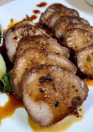 コーヒー隠し味♪圧力鍋で洋風焼き豚☆煮豚-レシピのメイン写真