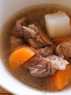 【台湾牛筋大根スープ】清燉牛肉蘿蔔湯-レシピのメイン写真