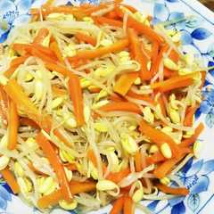 人参と豆もやしのナムル-レシピのメイン写真