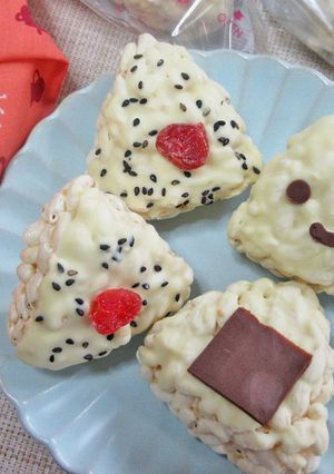 かわいい♪おにぎりライスチョコ-レシピのメイン写真