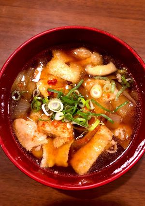 濃くて甘いつけうどん-レシピのメイン写真