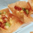 パリパリ!おつまみ✨ちくわのワンタン揚げ