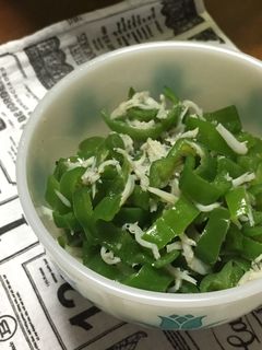 しらすとピーマンのさっと煮-レシピのメイン写真