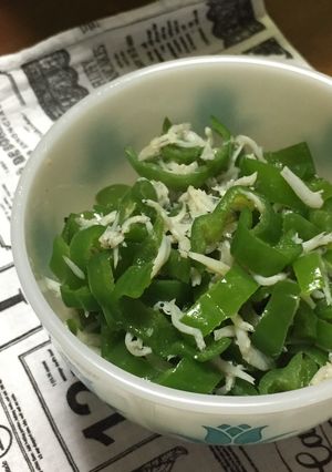 しらすとピーマンのさっと煮-レシピのメイン写真