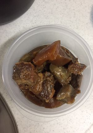 炊飯器で。大根と豚、こんにゃく角煮-レシピのメイン写真