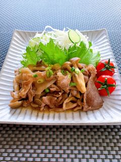 豚肉としめじの時短・簡単★スタミナ炒め-レシピのメイン写真