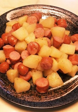 油を使わないぷりころジャーマンポテト-レシピのメイン写真