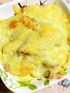 ポテトとツナ入り、簡単グラタン-レシピのメイン写真