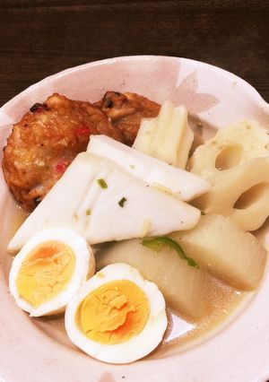 サッポロ一番の残り汁で「お一人様おでん」-レシピのメイン写真