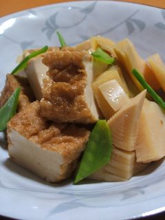 たけのこと厚揚げの煮物-レシピのメイン写真