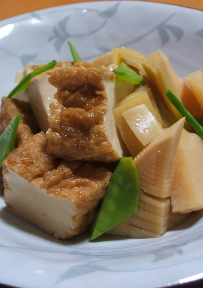 たけのこと厚揚げの煮物-レシピのメイン写真