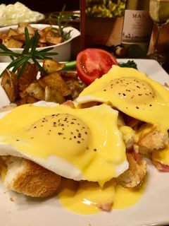 10分で!お箸で食べるエッグベネディクト-レシピのメイン写真