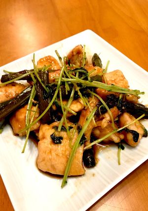 しっとりやわらか☆鶏むね肉の照り焼き炒め-レシピのメイン写真