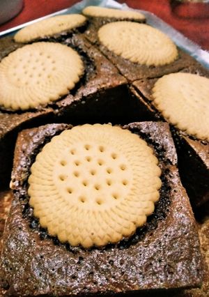 余った生チョコで！ビスケットブラウニー-レシピのメイン写真