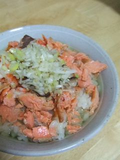 鮭とネギのオトナ茶漬け-レシピのメイン写真