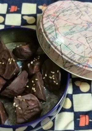ノンフライ チョコレート大学いも-レシピのメイン写真