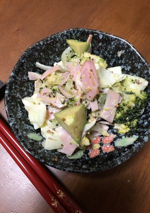 手軽で絶対美味い♪マヨマスタードのサラダ-レシピのメイン写真