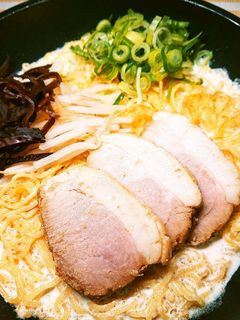 簡単!すりゴマと牛乳DE汁かけ焼きそば♪-レシピのメイン写真