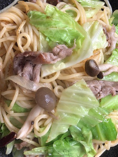 豚肉とキャベツの和風パスタ-レシピのメイン写真