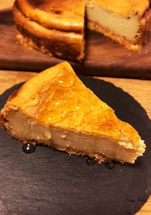 ゴルゴンゾーラチーズケーキ ワインにも♡-レシピのメイン写真