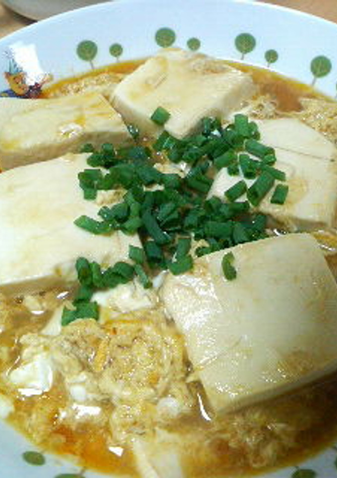 ふんわり豆腐の卵とじ-レシピのメイン写真