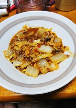 麻婆白菜-レシピのメイン写真
