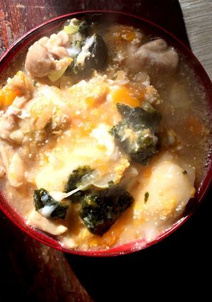 夜食にぴったり!お餅の麺つゆ煮-レシピのメイン写真