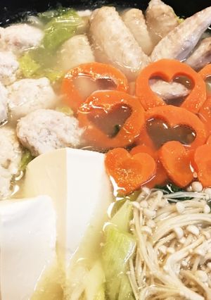バレンタインにも♪W鶏鍋☆☆☆-レシピのメイン写真