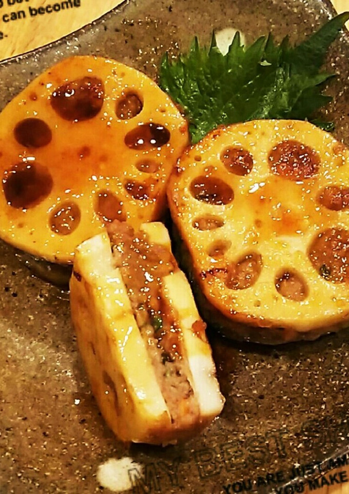 シャキシャキ蓮根の挟み焼き-レシピのメイン写真