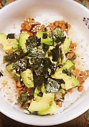 柚子香るアボカド納豆丼-レシピのメイン写真