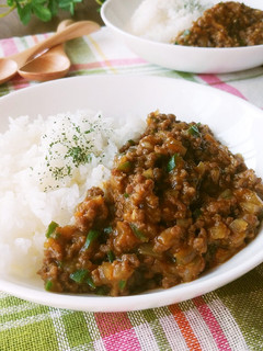 サッポロ一番残りスープdeキーマカレー-レシピのメイン写真