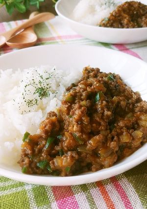 サッポロ一番残りスープdeキーマカレー-レシピのメイン写真