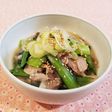 豚肉と小松菜の炒め煮♡