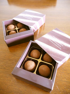 【材料4つ】簡単!チョコレートトリュフ♪-レシピのメイン写真